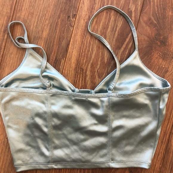 SATIN BUSTIER CAMI - Picture 3 of 7